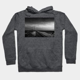 Mist Rolling in from the Sea - monochrome Hoodie